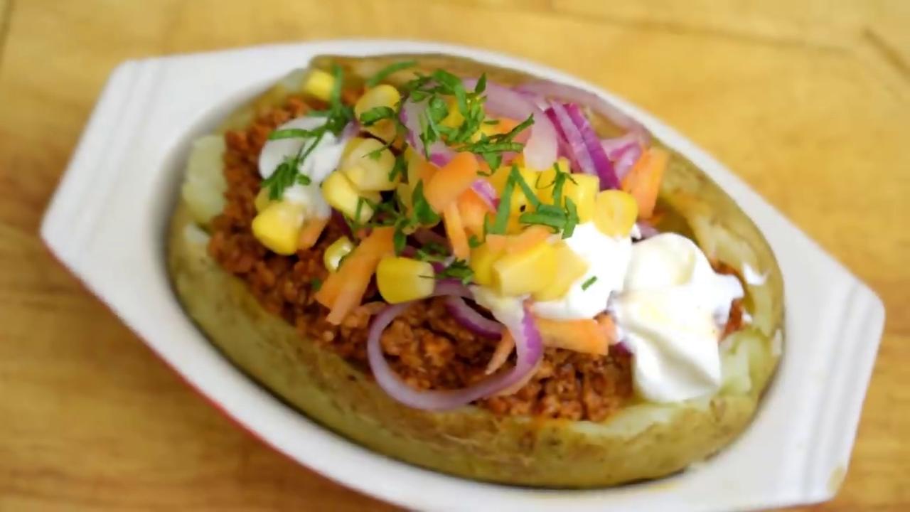 بطاطس كومبير potato kumpir